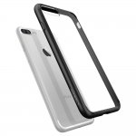Spigen Ultra Hybrid Case - хибриден кейс с висока степен на защита за iPhone 8 Plus, iPhone 7 Plus (черен-прозрачен) 13