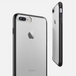 Spigen Ultra Hybrid Case - хибриден кейс с висока степен на защита за iPhone 8 Plus, iPhone 7 Plus (черен-прозрачен) 12