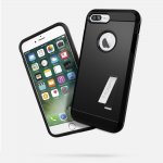 Spigen Tough Armor Case - хибриден кейс с най-висока степен на защита за iPhone 8 Plus, iPhone 7 Plus (черен) 10