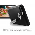 Spigen Tough Armor Case - хибриден кейс с най-висока степен на защита за iPhone 8 Plus, iPhone 7 Plus (черен) 3