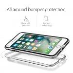 Spigen Neo Hybrid Case - хибриден кейс с висока степен на защита за iPhone 8 Plus, iPhone 7 Plus (черен-сребрист) 6