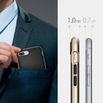 Spigen Neo Hybrid Case - хибриден кейс с висока степен на защита за iPhone 8 Plus, iPhone 7 Plus (черен-златист) 14