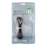 4smarts Basic SoundCord Audio Cable - качествен 3.5мм. към 3.5мм. аудио кабел 100 см. (два мъжки жака) (черен) 2