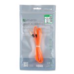 4smarts Basic SoundCord Audio Cable - качествен 3.5мм. към 3.5мм. аудио кабел 100 см. (два мъжки жака) (оранжев) 2
