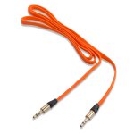 4smarts Basic SoundCord Audio Cable - качествен 3.5мм. към 3.5мм. аудио кабел 100 см. (два мъжки жака) (оранжев) 1