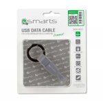 4smarts KeyRing USB-C Cable - кабел тип ключодържател за всички устройства с USB-C (10 см)  3