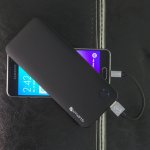 4smarts Duos Slim Evo Power Bank 6000 mAh - външна батерия с два USB входа за таблети и смартфони (черен) 4