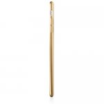 Macally Luxr Soft Case - силиконов (TPU) калъф за iPhone 8 Plus, iPhone 7 Plus (прозрачен-златист) 5