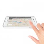 Macally Tempered Glass Protector - калено стъклено защитно покритие за дисплея на iPhone 8 Plus, iPhone 7 Plus (прозрачен) 1