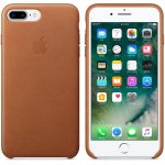 Apple iPhone Leather Case - оригинален кожен кейс (естествена кожа) за iPhone 8 Plus, iPhone 7 Plus (кафяв) 2