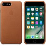 Apple iPhone Leather Case - оригинален кожен кейс (естествена кожа) за iPhone 8 Plus, iPhone 7 Plus (кафяв) 3