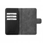 JT Berlin WalletCase Style 3in1 - кожен калъф (естествена кожа), тип портфейл с отделящ се кейс за iPhone 8, iPhone 7 (черен) 3