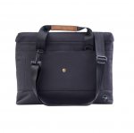 PKG Wingman Briefcase 15 - водоустойчива чанта с дръжки и презрамка за MacBook Pro 15 и лаптопи до 15.4 инча (черна) 3