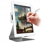 Ozaki Excavator Multiangle Holder - алуминиева поставка с настройка на ъгъла на гледане за iPad и таблети до 12.9 инча 4