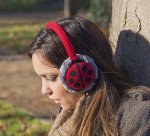 KitSound On-Ear Ladybird 2 Audio Earmuffs - ушанки с вградени слушалки с 3.5 мм аудио жак и микрофон за мобилни устройства 3