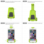 iOttie Active Edge Bike Mount for iPhone and Smartphones - поставка за велосипеди, мотоциклети, скутери и др. за смартфони (син) 4