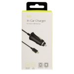 Kit MicroUSB Car Charger 2.1A - зарядно за кола с вграден microUSB кабел за мобилни устройства (2.1А) 1