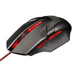 TeckNet M268 Raptor Gaming Mouse, 2000 DPI - геймърска мишка (за Mac и PC) (черен-червен) 2