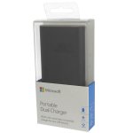 Microsoft Dual Power Bank DC-33 9000mAh - качествена външна батерия с 2хUSB изхода за смартфони и таблети (сив) 4