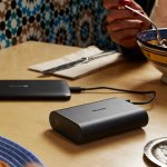 Microsoft Dual Power Bank DC-33 9000mAh - качествена външна батерия с 2хUSB изхода за смартфони и таблети (сив) 3