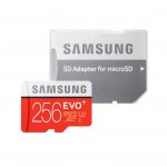Samsung MicroSDXC 256GB EVO Plus UHS-I Memory Card U3, Class 10,  4K Ultra HD - MicroSDXC памет със SD адаптер за Samsung устройства (подходяща за GoPro) 3