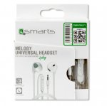 4smarts In-Ear Stereo Headset Melody - слушалки с управление на звука и микрофон за мобилни устройства (бял) 2