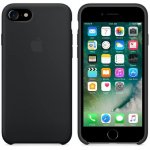 iPhone Silicone Case - тънък термополиуретанов силиконов кейс за iPhone 8, iPhone 7 (черен) 3