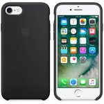 iPhone Silicone Case - тънък термополиуретанов силиконов кейс за iPhone 8, iPhone 7 (черен) 4