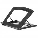 Allsop TriTilt Adjustable Laptop and Tablet Stand - метална поставка с различни ъгли на виждане за лаптопи и таблети (черен) 2