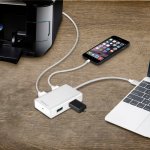 Macally 3.1 USB-C to USB A Hub - USB хъб с 4 USB изхода за устройства с USB-C 3