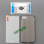 4smarts 360° Protection Set - тънък силиконов кейс и стъклено защитно покритие за дисплея на Huawei P9 (черен) 1