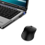TeckNet M001 Black 2.4G Mini Wireless Mouse - ергономична безжична мишка (за Mac и PC) (черна) 5