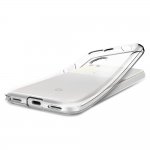 Spigen Liquid Crystal Case - тънък качествен термополиуретанов кейс за Google Pixel (прозрачен)  3