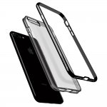 Spigen Neo Hybrid Case Crystal - хибриден кейс с висока степен на защита за iPhone 8 Plus, iPhone 7 Plus (прозрачен-черен гланц) 2
