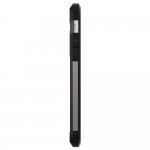 Spigen Tough Armor Case - хибриден кейс с най-висока степен на защита за iPhone 8, iPhone 7 (черен-сив) 9