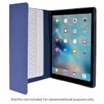 Logisys Protective Case & Bluetooth Keyboard - полиуретанов калъф, клавиатура и поставка за iPad Pro 12.9 (син) 1