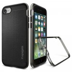 Spigen Neo Hybrid Case - хибриден кейс с висока степен на защита за iPhone 8, iPhone 7 (черен-сив) 1