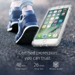 Spigen Crystal Shell Case - хибриден кейс с висока степен на защита за iPhone 8 Plus, iPhone 7 Plus (прозрачен) 4