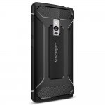 Spigen Rugged Armor Case - термополиуретанов кейс с най-висока степен на защита за OnePlus 2 (черен) 2