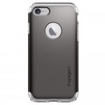 Spigen Hybrid Armor Case - хибриден кейс с висока степен на защита за iPhone 8, iPhone 7 (тъмносив) 6