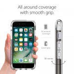 Spigen Hybrid Armor Case - хибриден кейс с висока степен на защита за iPhone 8, iPhone 7 (тъмносив) 5