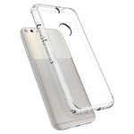 Spigen Ultra Hybrid Case - хибриден кейс с висока степен на защита за Google Pixel (прозрачен) 2