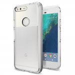 Spigen Ultra Hybrid Case - хибриден кейс с висока степен на защита за Google Pixel (прозрачен) 1