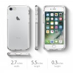 Spigen Ultra Hybrid Case - хибриден кейс с висока степен на защита за iPhone 8, iPhone 7 (прозрачен) 3