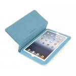 Tucano Ala Folio Case - кожен калъф и поставка за iPad mini, iPad mini 2, iPad mini 3 (син) 1