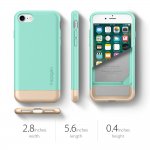 Spigen Style Armor Case - хибриден кейс от две части за iPhone 8, iPhone 7 (син) 2