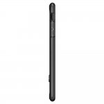 Spigen Ultra Hybrid Case S - хибриден кейс с висока степен на защита и поставка за iPhone 8 Plus, iPhone 7 Plus (прозрачен-черен гланц) 12