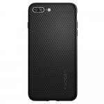 Spigen Liquid Armor Case - качествен термополиуретанов кейс за iPhone 8 Plus, iPhone 7 Plus (черен) 8