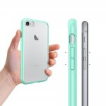 Spigen Ultra Hybrid Case - хибриден кейс с висока степен на защита за iPhone 8, iPhone 7 (син-прозрачен) 5