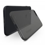 Spigen AirSkin Case - качествен ултратънък (0.36мм) кейс за iPhone 8, iPhone 7 (черен-мат) 1
